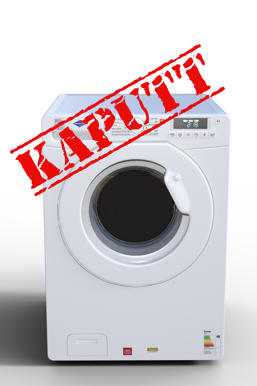 2007 - Haushaltswaschmaschinen sind dauernd kaputt