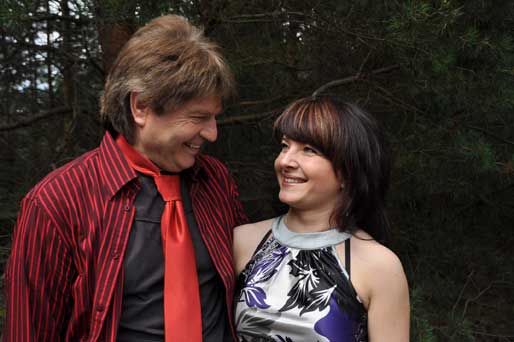 Uwe jensen und Nicole Freytag im Tierheim Verlorenwasser